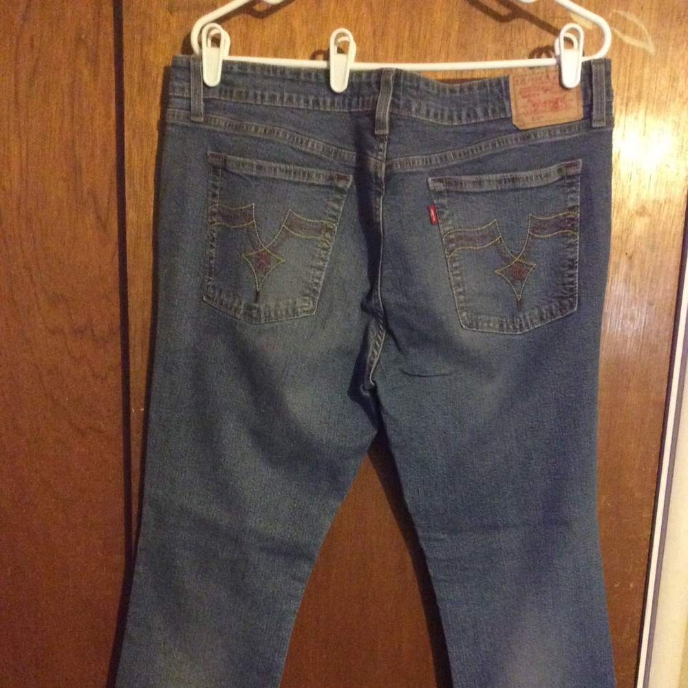 Levi’s 518 super low boot cut Jeans